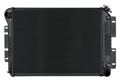 Radiator, 1967-1969 Camaro Big Block - Aluminum Black Night Rider Series