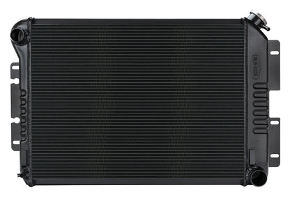 Radiator, 1967-1969 Camaro Big Block - Aluminum Black Night Rider Series