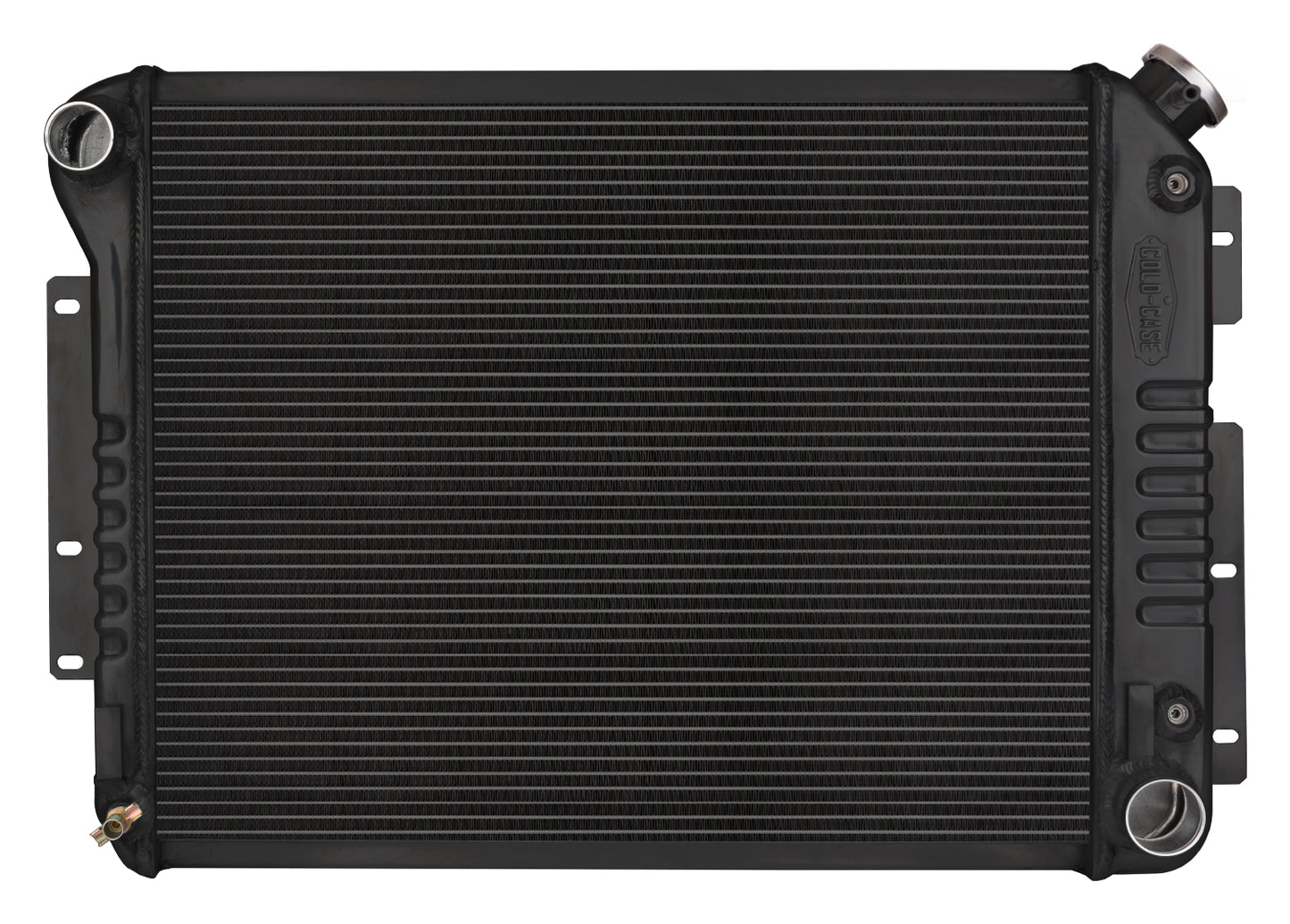 Radiator, 1967-1969 Camaro Small Block - Aluminum Black Night Rider Series