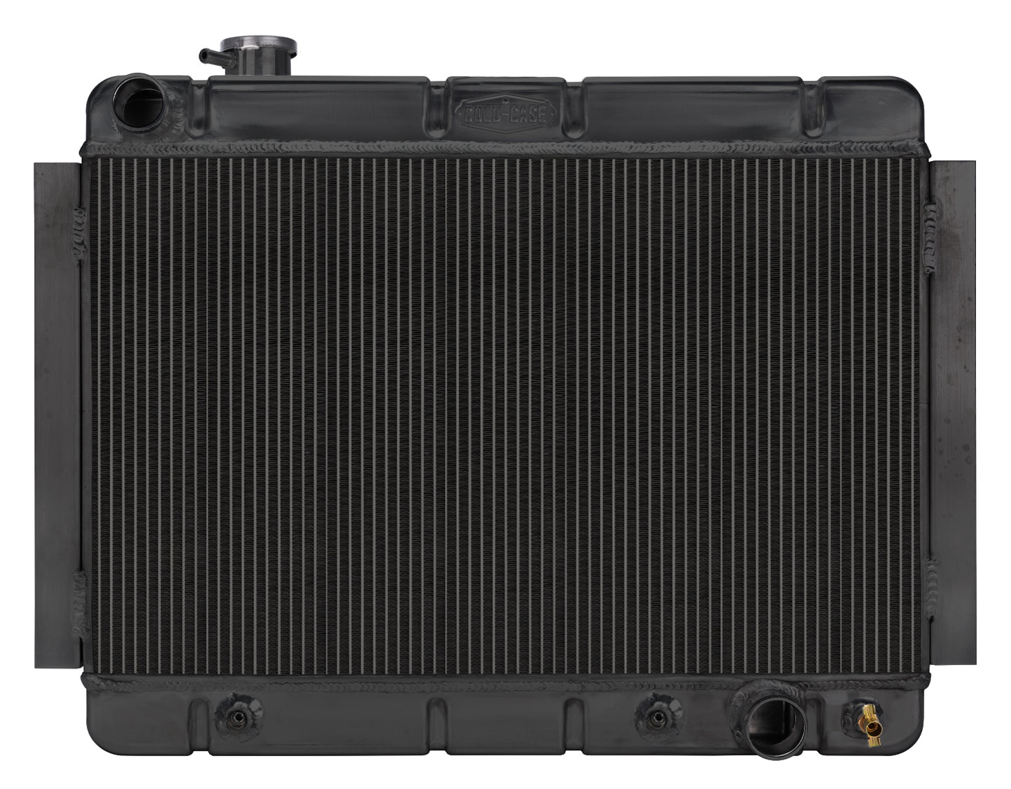 Radiator, 1966-1967 Chevelle El Camino Automatic - Aluminum Black Night Rider Series