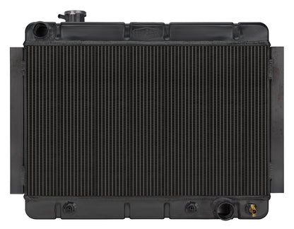 Radiator, 1966-1967 Chevelle El Camino Automatic - Aluminum Black Night Rider Series
