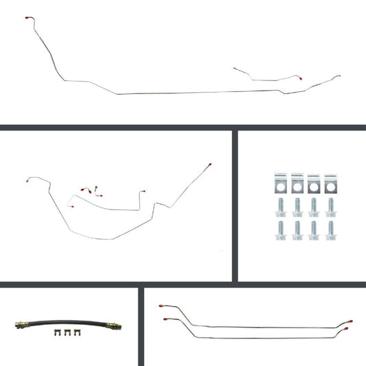 Disc Brake Conversion Line Kit 1964-67 Chevelle Convertible/ El Camino - Disc/Drum