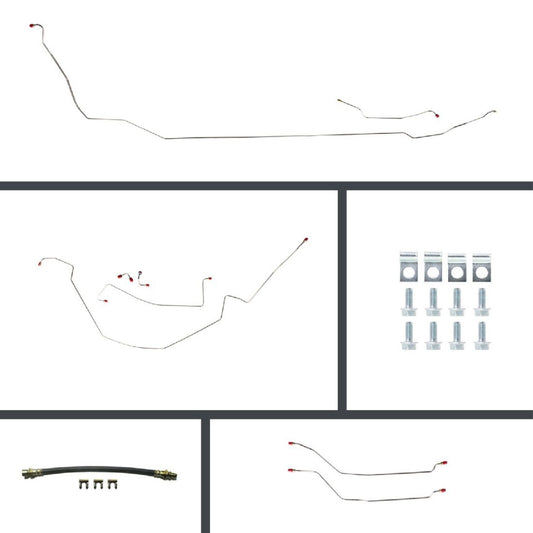 Disc Brake Conversion Line Kit 1964-67 Chevelle Convertible/ El Camino - Disc/Disc