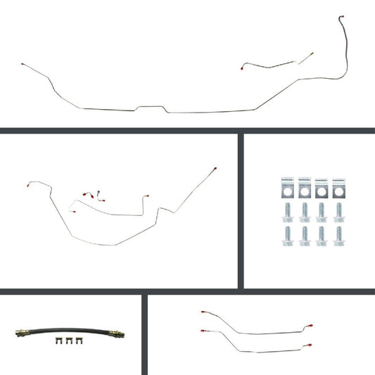 Disc Brake Conversion Line Kit 1964-67 Chevelle Hardtop - Disc/Disc