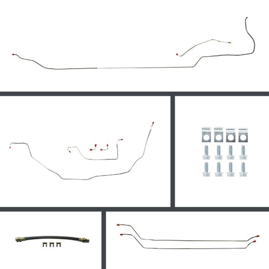 Disc Brake Conversion Line Kit 1968 Chevelle Convertible/ El Camino - Disc/Drum