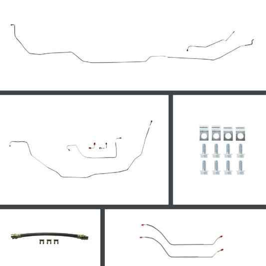 Disc Brake Conversion Line Kit, 1968 Chevelle Hardtop - Disc/Disc