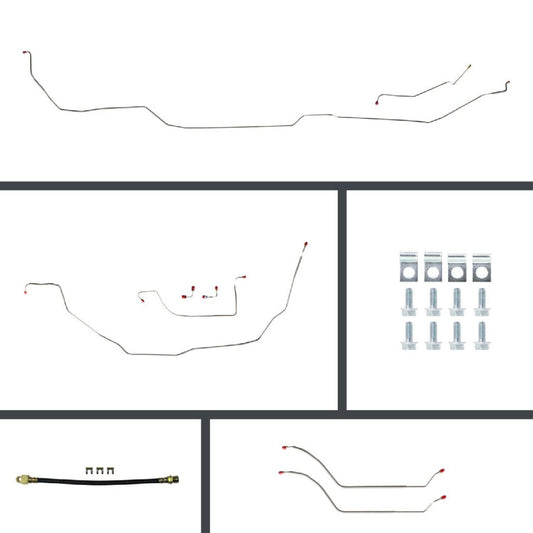Disc Brake Conversion Line Kit, 1969-72 Chevelle Hardtop - Disc/Disc