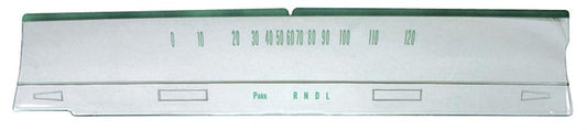 Lens, 1966-1967 Chevelle El Camino Speedometer With Column Shift Powerglide