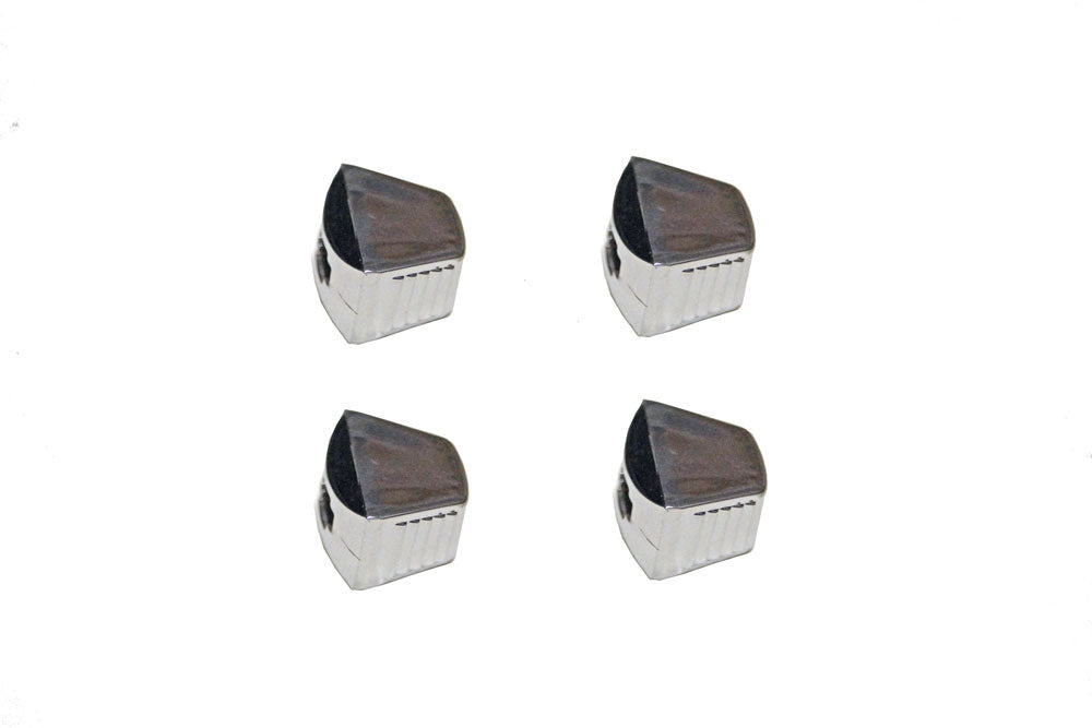 Knobs, Chevelle El Camino Chrome Temperature Control - 4 Pieces