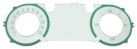 Lens, 1964-1965 Chevelle El Camino Dash - Without Gauges