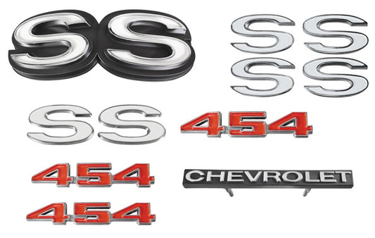Emblem Kit, 1972 El Camino SS 454