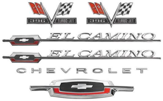 Emblem Kit, 1966 El Camino 396