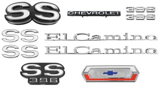 Emblem Kit, 1970 El Camino SS 396