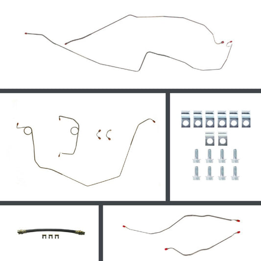 Disc Brake Conversion Line Kit 1967 Camaro - Disc/Disc