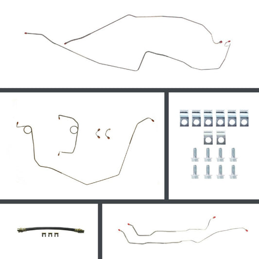 Disc Brake Conversion Line Kit 1968 Camaro - Disc/Disc