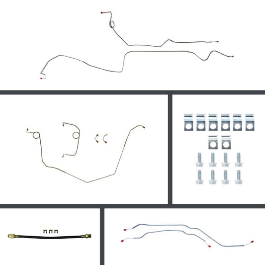 Disc Brake Conversion Line Kit 1969 Camaro - Disc/Drum