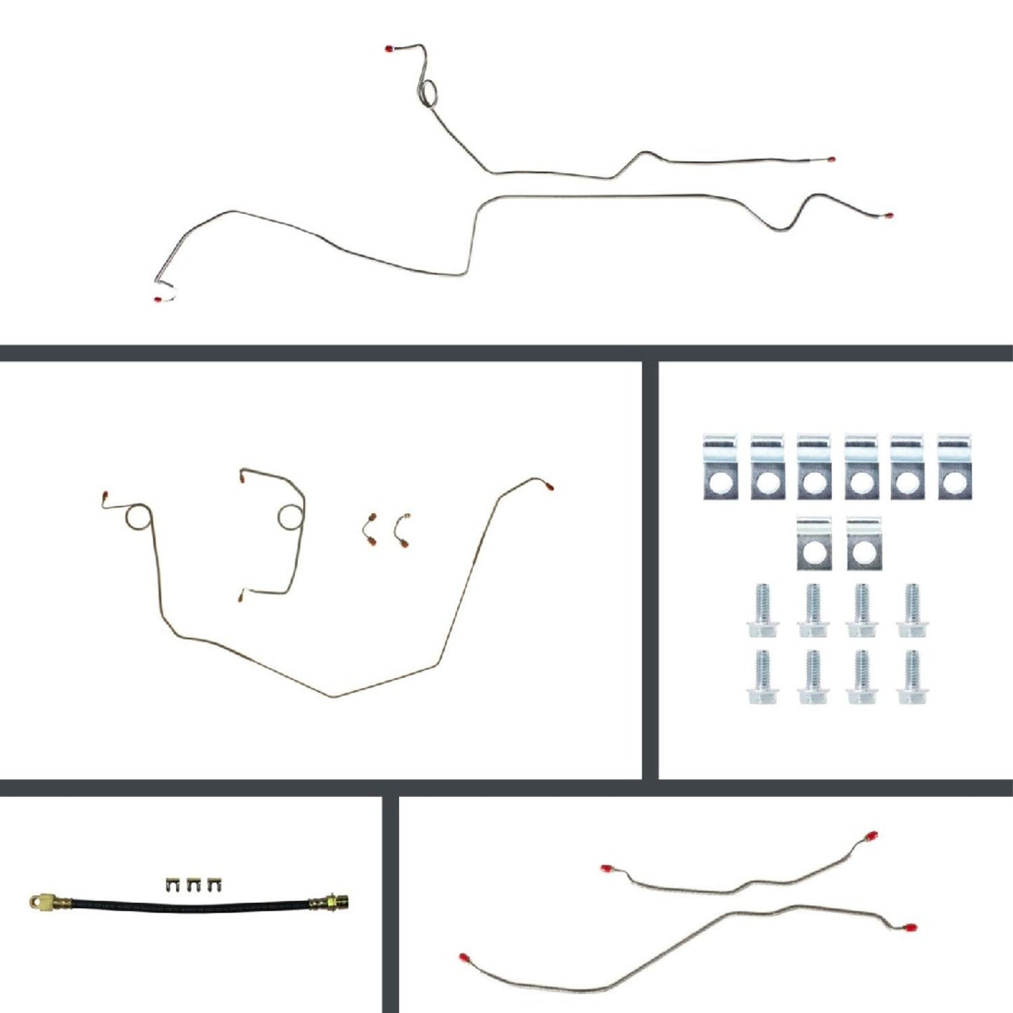 Disc Brake Conversion Line Kit 1969 Camaro - Disc/Disc