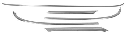 Molding, 1963-1964 Impala Windshield Set 2 Door Hardtop