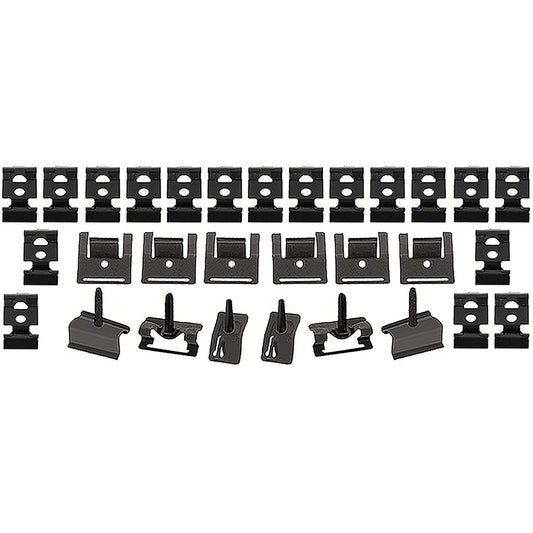 Clips, 1962-1964 2 Door Hardtop Back Glass Molding