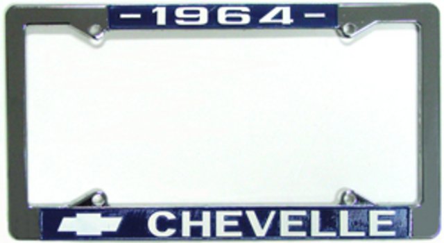 Frame, 1964-1972 Chevelle License - Each
