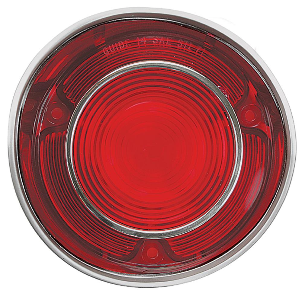 Tail Lens, 1971-1972 Chevelle With Chrome - LH