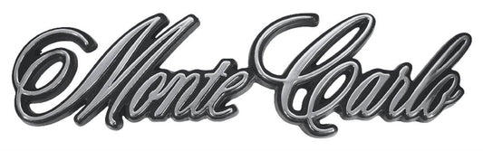 Emblem, 1970-1971 Monte Carlo Rear