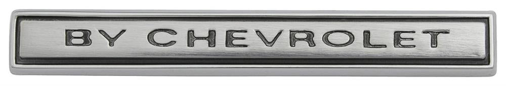 Emblem, 1971 Monte Carlo By Chevrolet Rear