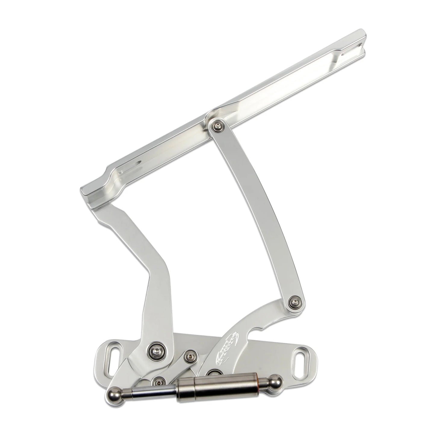 Hood Hinges, 1968 Chevelle El Camino Billet Clear Anodized - PR