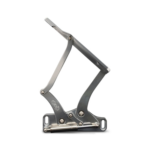 Hood Hinges, 1963-1965 Nova Billet Clear Anodized - PR
