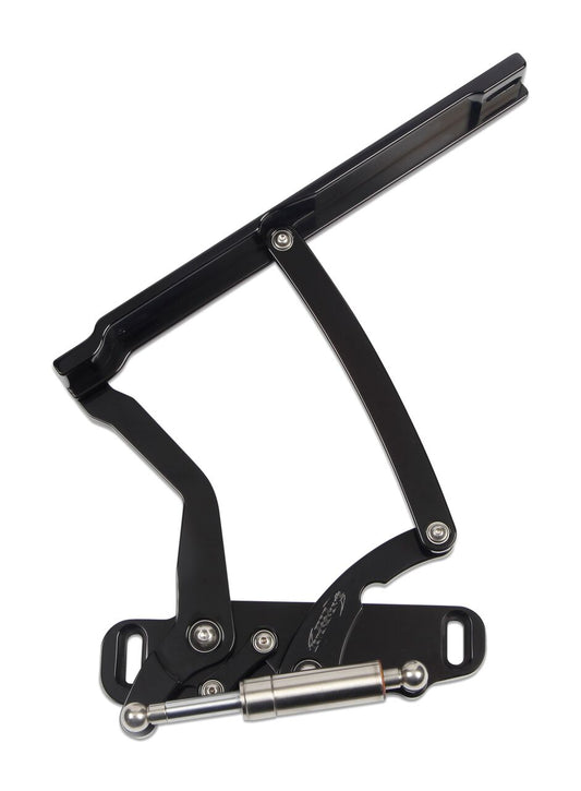 Hood Hinges, 1968 Chevelle El Camino Billet Black Anodized - PR