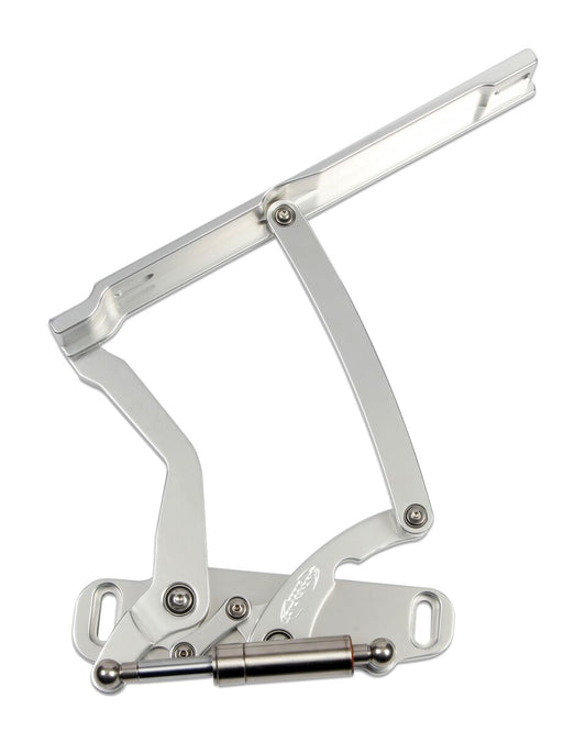 Hood Hinges, 1968 Chevelle El Camino Billet Clear Anodized - PR