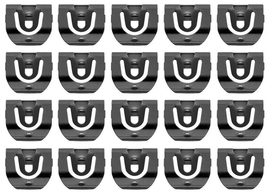 Clips, 1964-1967 Chevelle Front 1964-1965 Chevelle Rear 1964-1967 El Camino Front Window Molding Set