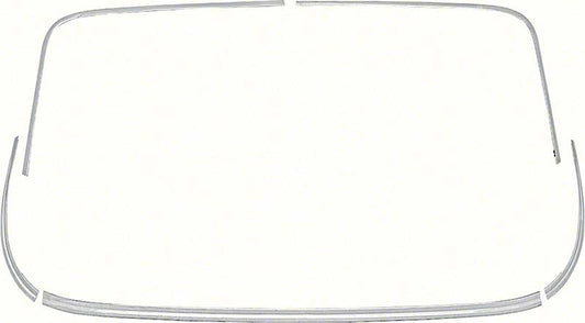 Molding, 1962-1964 Impala 1962 Bel Air Back Glass Set 2 Door Hardtop