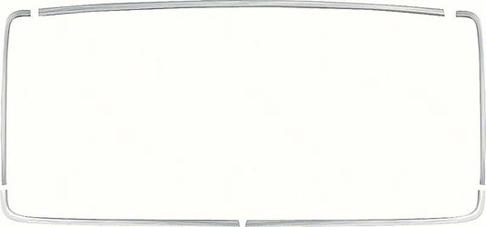 Molding, 1965-1966 Impala Caprice Back Glass Set 2 Door Hardtop