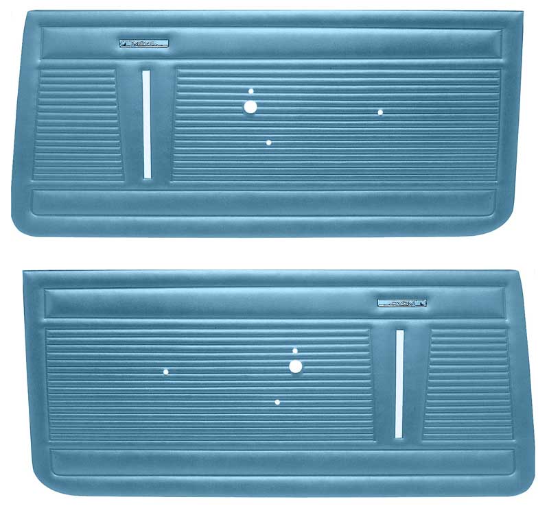 Door Panels, 1969-1972 Nova Standard - PR