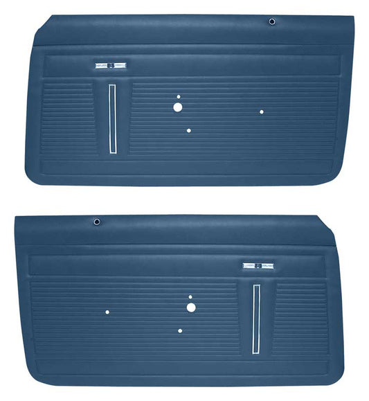 Door Panels, 1969-1972 Nova Standard Preassembled - PR
