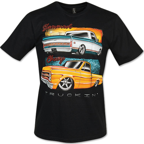 T-Shirt Slammed Truckin - Black