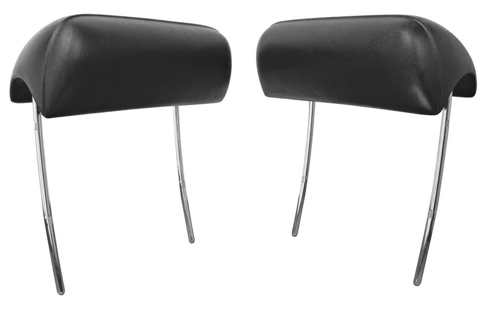 Headrest, 1970-1972 Chevelle El Camino Bucket Seat Black - PR
