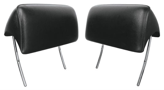 Headrest, 1966-1967 Chevelle El Camino Bucket Seat Black - PR