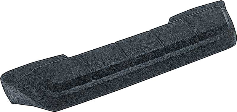 Arm Rest Pad, 1964-1967 Truck Black LH or RH - Repro