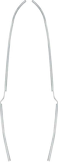 Guards, 1967-1972 Truck Door Edge - PR