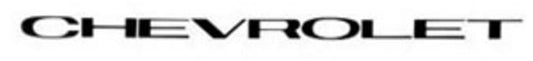 Decal, 1969-1970 Truck Chevrolet Grill Letters Set
