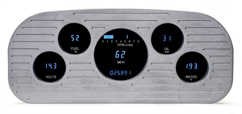 Dakota Digital Gauges, 1935-1937 Ford Pickup Dakota Digital VFD (Includes Bezel)