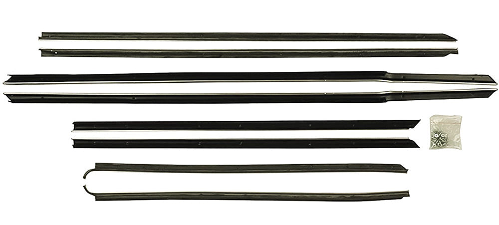 Window Felts, 1966 Impala 2 Door Hardtop - OEM
