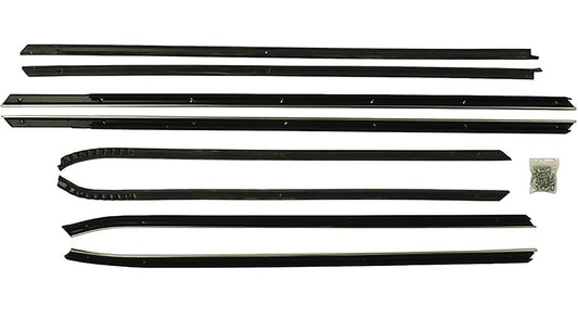 Window Felts, 1961 Impala 2 Door Hardtop - OEM