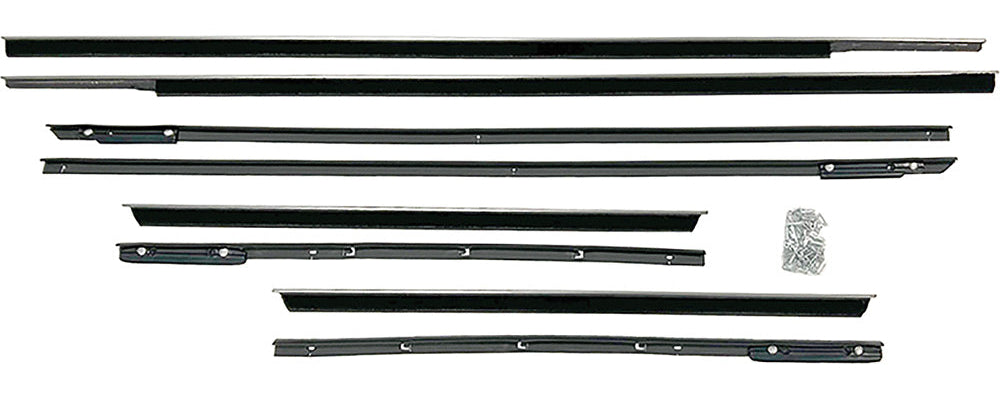 Window Felts, 1962 Impala 2 Door Hardtop - OEM