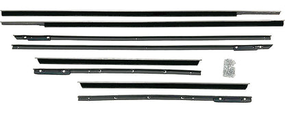 Window Felts, 1962 Impala 2 Door Hardtop - OEM