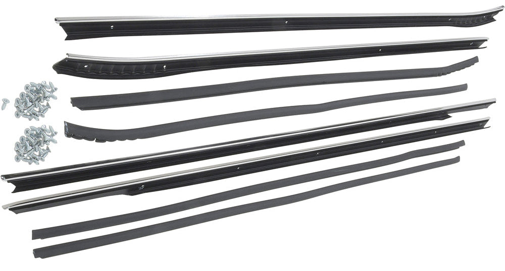 Window Felts, 1961 Impala 2 Door Hardtop - Replacement