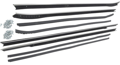 Window Felts, 1961 Impala 2 Door Hardtop - Replacement