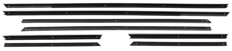 Window Felts, 1963-1964 Impala Convertible - Replacement